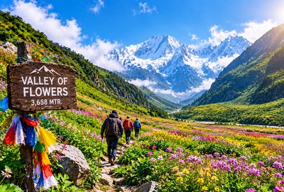 valley of flowers trip chart image